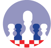 Graphic Icon of a chess board